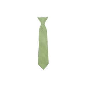 Sage Green Boys Clip On Tie 16.92 inches - perfect for 8-12 year old